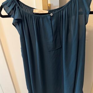2 LOFT dress  Blouses.   Silky material